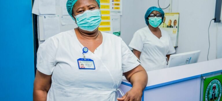 Two Black Nurses in a Clinic